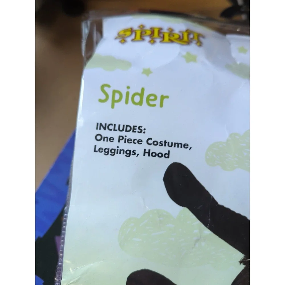 Infant Toddler Spider Costume, size 18-24 Months EUC Spirit Halloween